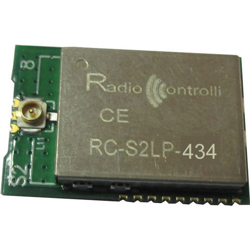 Module émetteur-récepteur FM - RC-S2LP-434 - Radiocontrolli S.R.L. - FSK / bande ISM / de transmission de données
