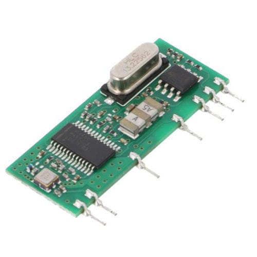 Module récepteur sans fil - RCASK4-434-CH - Radiocontrolli S.R.L. - radio / AM / de télémesure