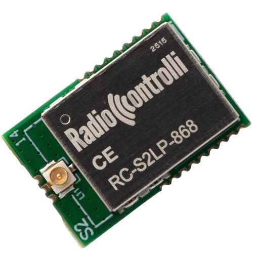 Module émetteur-récepteur bande ISM - RC-S2LP-868 - Radiocontrolli S.R.L. - FM / FSK / de télémesure
