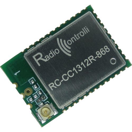Module émetteur-récepteur bande ISM - RC-CC1312R-868 - Radiocontrolli S.R.L. - internet / FSK / RF