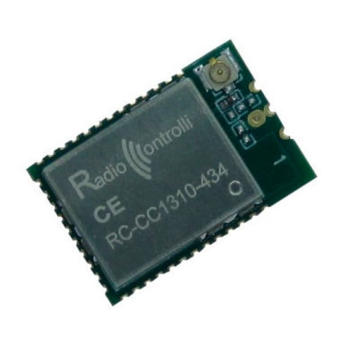 Module émetteur-récepteur bande ISM - RC-CC1310-434 - Radiocontrolli S.R.L. - FSK / radio / de télémesure