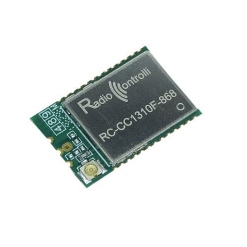 Module émetteur-récepteur ASK - RC-CC1310F-868 - Radiocontrolli S.R.L. - radio / multicanaux / de données