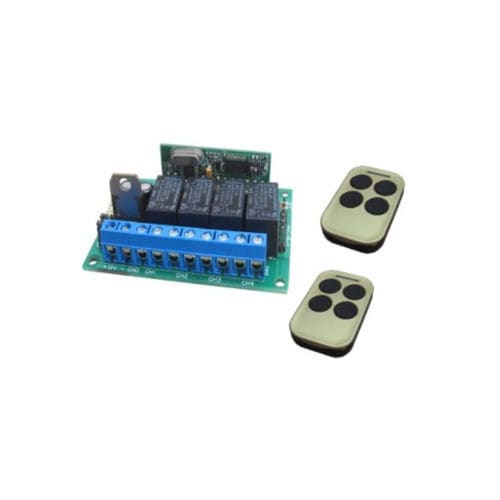 Module récepteur ASK - RXK-4CH - Radiocontrolli S.R.L. - OOK / multicanaux