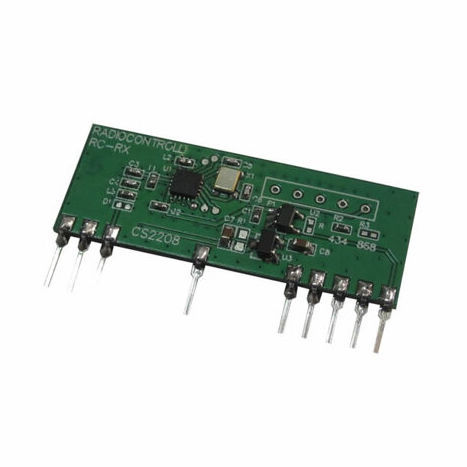 Module récepteur sans fil - RC-RXASK-433-LP - Radiocontrolli S.R.L. - radio / OOK / pour capteur