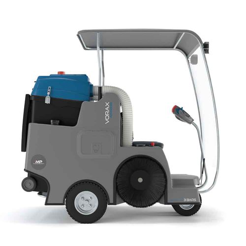 Balayeuse autoportée - VORAX Advanced - MP ENVIRONNEMENT - électrique / de déchets / compacte