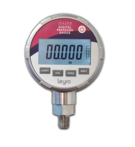 Manomètre numérique - IKA 200   - Leyro Instruments - fileté / électronique / d'étalonnage