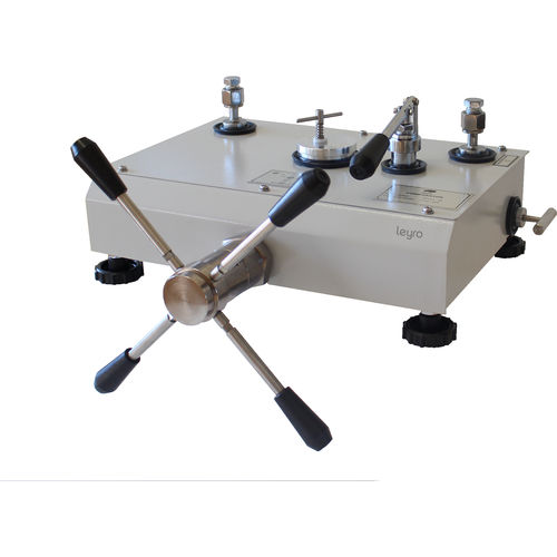 Comparateur de pression hydraulique - LPC 8000 - Leyro Instruments - pour calibration de pression