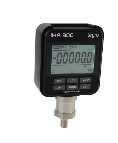 Manomètre numérique - IKA 300 - Leyro Instruments - électronique / de process / de précision