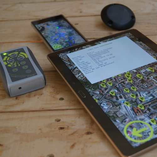Application mobile gestion d'incidents de service urbain - Distromel, S.A. - temps réel / Androïd / Bluetooth