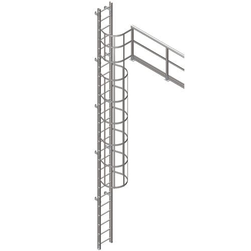 Échelle en PRV - CSCALA3UL - M.M. srl - simple / à crinoline