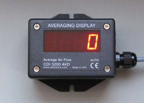 Débitmètre volumique - CDI 5200 AVD  - UNIVERSAL FLOW MONITORS - pour air comprimé / avec affichage / à distance