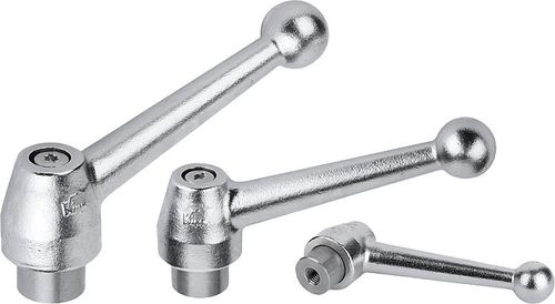Manette indexable en acier - K0121 series - HEINRICH KIPP WERK GmbH & Co. KG - en acier inoxydable