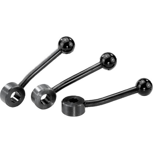 Manette indexable en acier - K0177 series - HEINRICH KIPP WERK GmbH & Co. KG - avec filetage interne