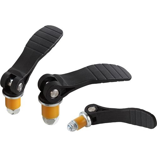 Manette indexable en acier - K0118 series - HEINRICH KIPP WERK GmbH & Co. KG - en acier inoxydable / à poignée plastique