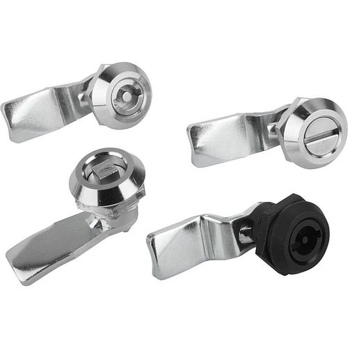 Serrure à clé - K0522 series - HEINRICH KIPP WERK GmbH & Co. KG - 1/4 tour / pour porte / en zinc