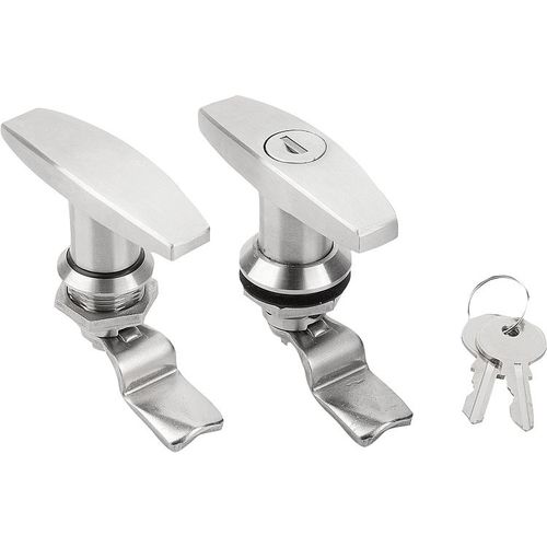 Serrure à clé - K1109 series - HEINRICH KIPP WERK GmbH & Co. KG - 1/4 tour / pour porte / en acier