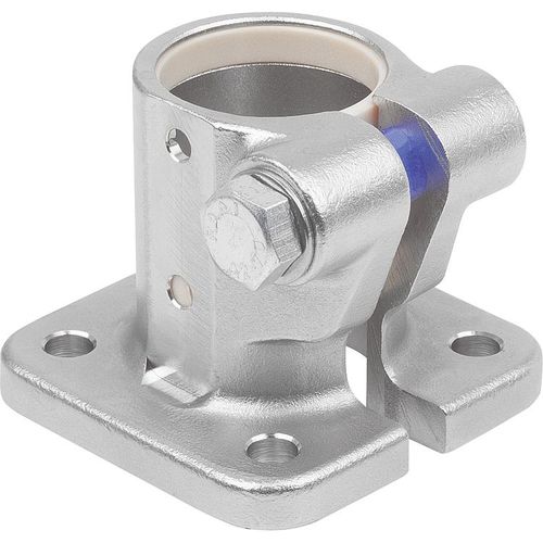 Connecteur de tube rond - K0499 series - HEINRICH KIPP WERK GmbH & Co. KG - en croix / en inox / à visser