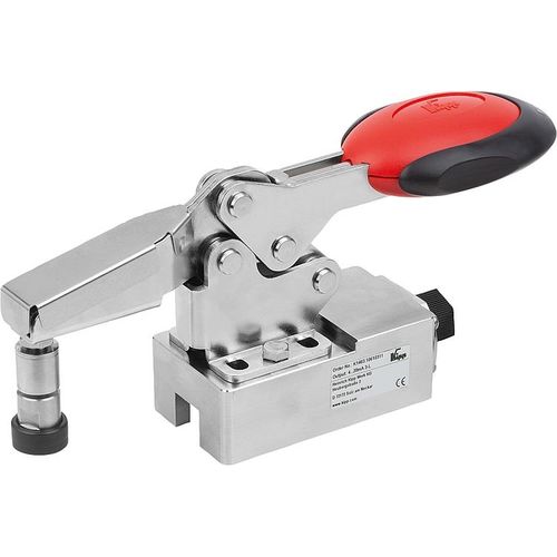 Sauterelle horizontale - K1463 series - HEINRICH KIPP WERK GmbH & Co. KG - en acier inoxydable / avec verrouillage de sécurité
