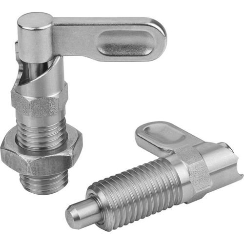 Doigt d'indexage en acier inoxydable - K1285 series - HEINRICH KIPP WERK GmbH & Co. KG