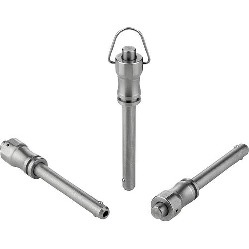 Goupille avec tête - K0790 series - HEINRICH KIPP WERK GmbH & Co. KG - en acier inoxydable / de sûreté