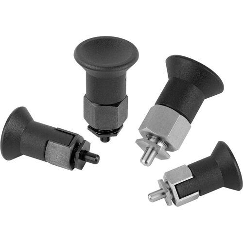 Doigt d'indexage en acier inoxydable - K0735 series - HEINRICH KIPP WERK GmbH & Co. KG