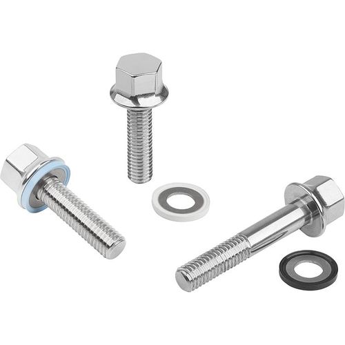 Vis de fixation - K1595 series - HEINRICH KIPP WERK GmbH & Co. KG - à tête hexagonale / à six pans creux / en acier inoxydable