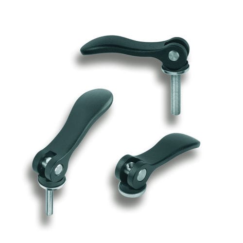 Levier à serrage rapide en acier inoxydable - HEINRICH KIPP WERK GmbH & Co. KG - en aluminium / en matière plastique / avec filetage interne