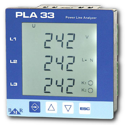 Analyseur pour réseau électrique - PLA33  - BMR trading - d'harmonique / à intégrer / numérique