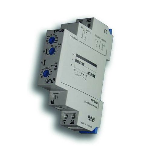 Relais temporisé électronique - TRS2D - BMR trading - retardé / rail DIN / de moteur