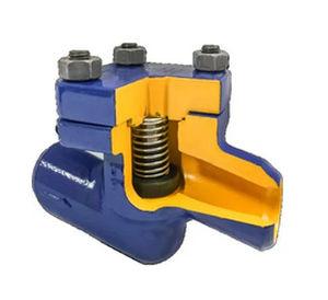 Clapet anti-retour à piston - zCHE 297 - ZETKAMA Sp. z o.o. - pour eau / pour l'industrie chimique / pour produits chimiques
