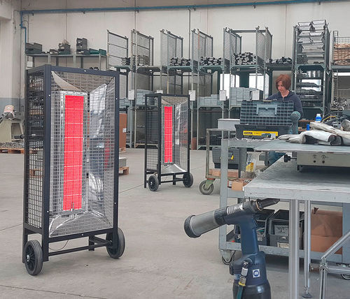 Chauffage radiant à gaz - M-RAD - Siabs srl - industriel