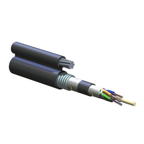 Câble optique de données - 036KUB-T4130D20 - CORNING - Gigabit Ethernet / blindé / robuste