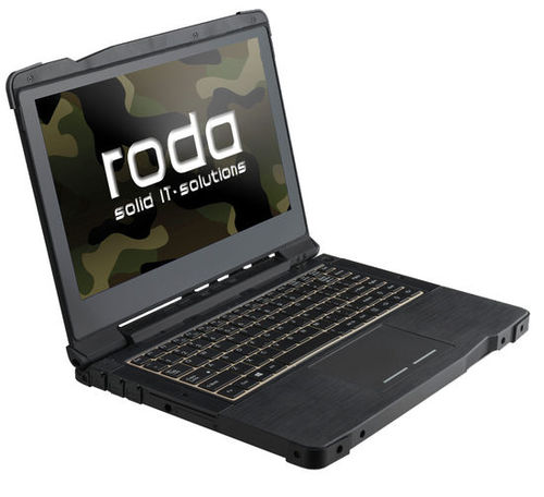 Ordinateur portable industriel - Lizard® RS11  - roda computer GmbH - Intel® Core™ i7-3517UE / Intel HD Graphics 4000 / Windows 7