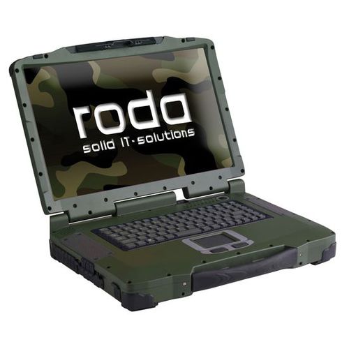 Ordinateur portable industriel - Rocky® RF10  - roda computer GmbH - Sandy Bridge / Intel® Core™i7-2610UE / Intel® HD Graphics 3000