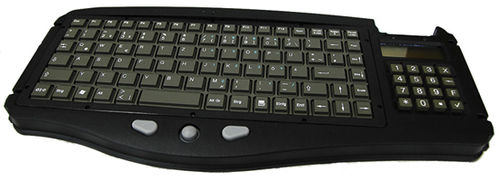 Clavier de bureau - RS232 - roda computer GmbH - 89 touches / industriel / USB