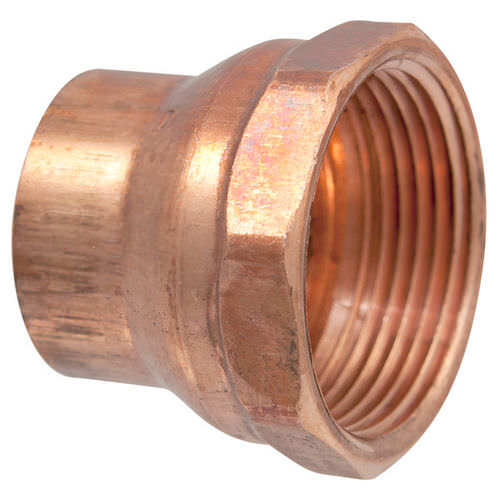 Adaptateur hydraulique pour tuyaux - Ftg x F - Wrot 903-2  - NIBCO - de réduction / femelle / en alliage
