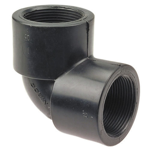 Raccord pneumatique - 6107-3-3 series - NIBCO - à visser / coudé à 90° / en polypropylène