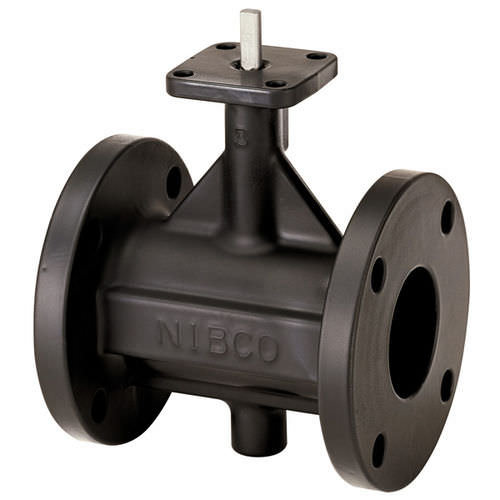 Vanne papillon - FD-57 series - NIBCO - à levier / d'arrêt / pour eaux chaudes
