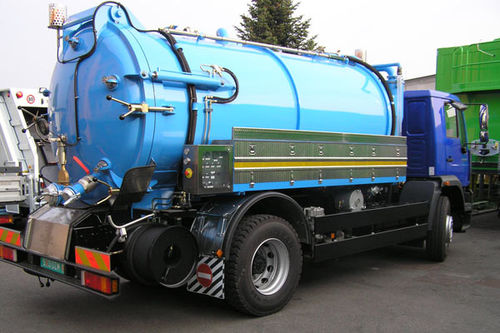 Réservoir multi fonction - ECO.ZETA - en métal / sur camion / horizontal