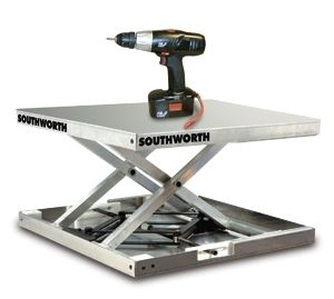 Table élévatrice à ciseaux - max. 300 lb | Lift-Tool™ - SOUTHWORTH - hydraulique / stationnaire