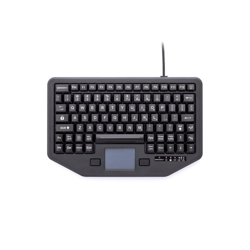 Clavier de bureau - IK-88-TP-USB - IKEY Industrial Peripherals - à touches mécaniques / 88 touches / avec pavé tactile
