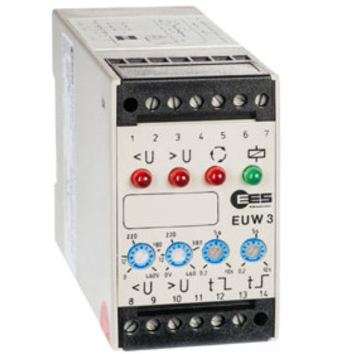 Relais de surveillance de sous-tension - EUW 3 - Elektra Elektronik GmbH & Co. Störcontroller KG - de surtension / d'ordre de phases / triphasé
