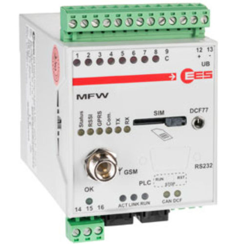 Contrôleur de défaut analogique - MFW  - Elektra Elektronik GmbH & Co. Störcontroller KG - GSM / à montage sur tableau / numérique
