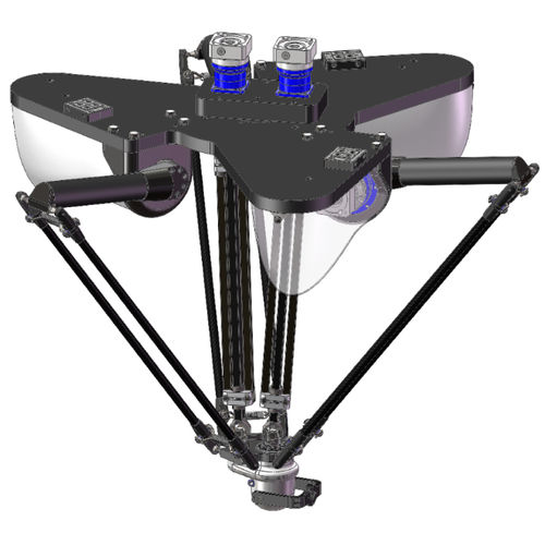 Robot delta - D5-1300-S020-R100 - Codian Robotics - 5 axes / pick and place / pour l'industrie agroalimentaire
