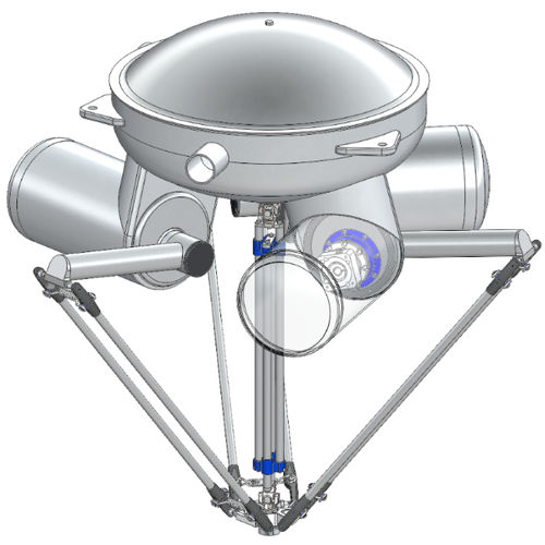 Robot delta - D4-650-HD021-RH090 - Codian Robotics - 4 axes / pick and place / pour l'industrie agroalimentaire