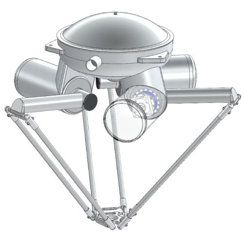 Robot delta - D4-1100-HD041 - Codian Robotics - 4 axes / pick and place / pour l'industrie agroalimentaire