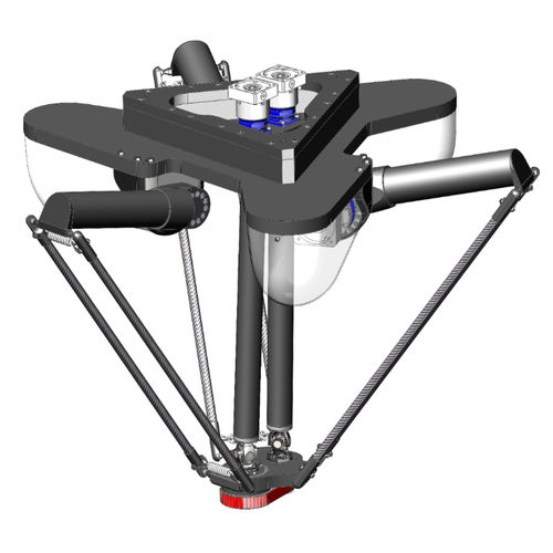 Robot delta - D5-1300-S050G-R300 - Codian Robotics - 5 axes / pick and place / pour l'industrie agroalimentaire