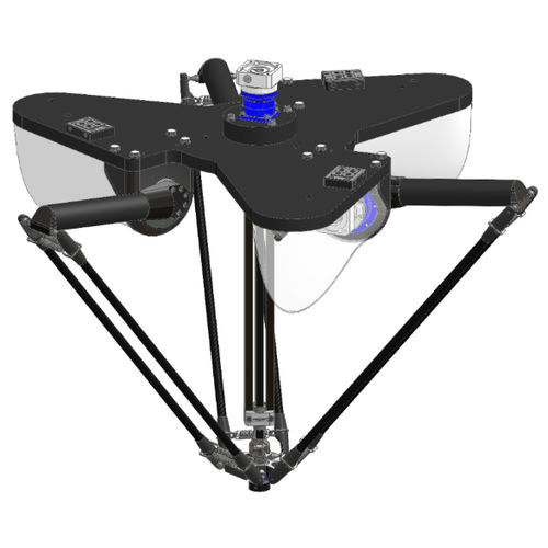 Robot delta - D4-1300-S020-R100 - Codian Robotics - 4 axes / pick and place / pour l'industrie agroalimentaire