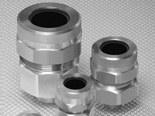 Presse-étoupe en acier inoxydable - RTKSS Series  - REMKE - étanche / droit
