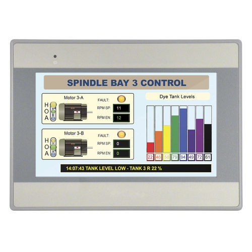 IHM à écran tactile résistif - HMI5070L - Maple Systems - encastrable / 800 x 480 / ARM Cortex-A8